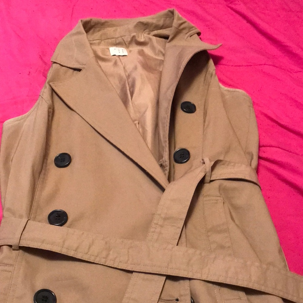 Khaki button down dress